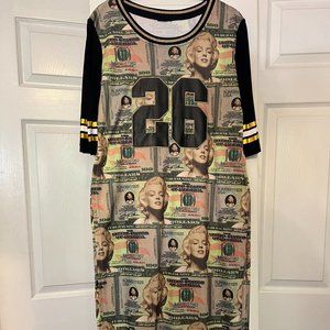 Limited Edition Marilyn Monroe Maxi Dress (Multi-Color)